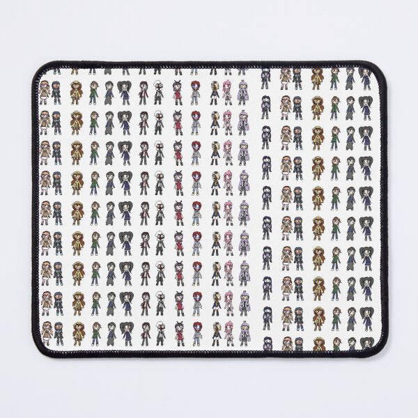 Item preview, Entropic Float Cast Chibis Line Pattern Stickers And Others designed and sold by nhitori.