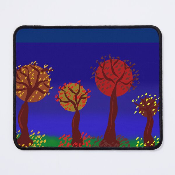 Item preview, Autumn Abstract Trees designed and sold by ColourTrips.