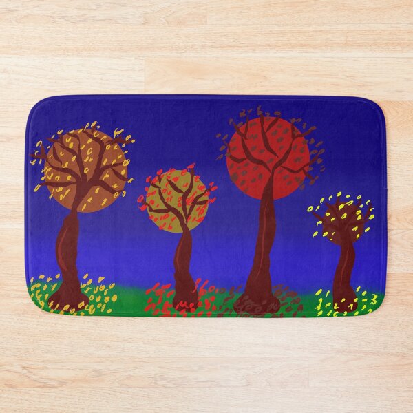 Item preview, Autumn Abstract Trees designed and sold by ColourTrips.