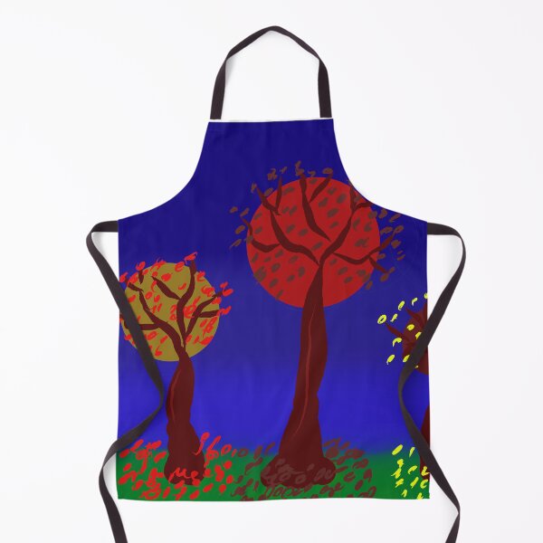 Item preview, Autumn Abstract Trees designed and sold by ColourTrips.