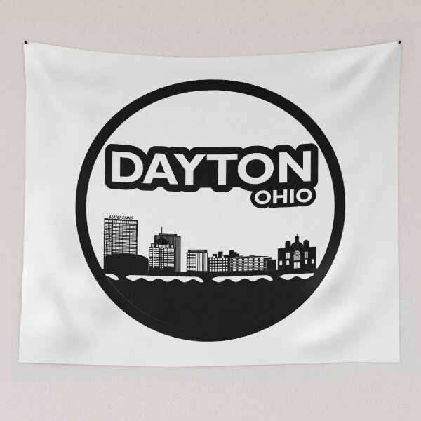 Item preview, Dayton Ohio Skyline designed and sold by ArashiiGames.