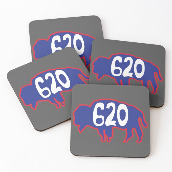 Item preview, Hand Drawn Kansas Buffalo 620 Crimson Red Blue designed and sold by itsrturn.