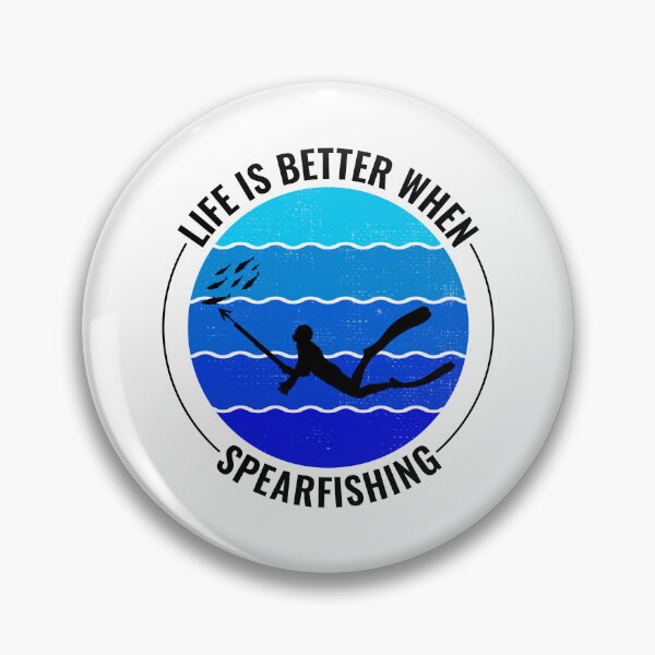 Item preview, Spearfishing Spearfisher Spearfisherman Fishing designed and sold by TastefulTees.