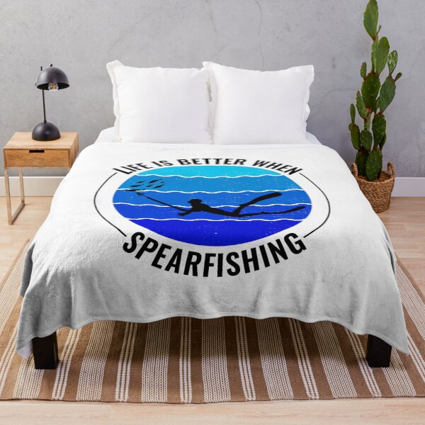 Item preview, Spearfishing Spearfisher Spearfisherman Fishing designed and sold by TastefulTees.