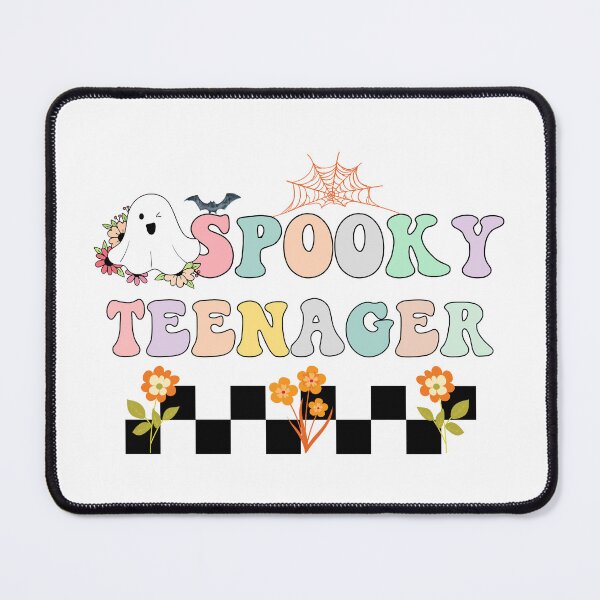 Item preview, Groovy Spooky Teenager Cute Floral Halloween Ghost designed and sold by Karry-Pat.