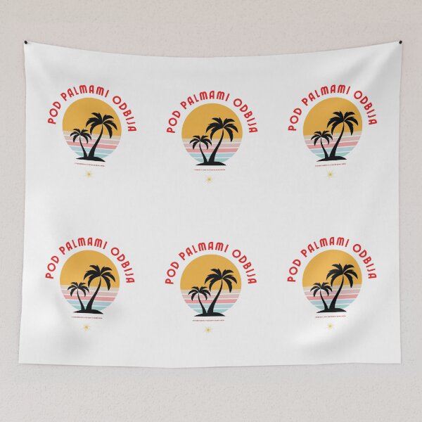 Item preview, plaża pod palmami designed and sold by JJ Sokol.