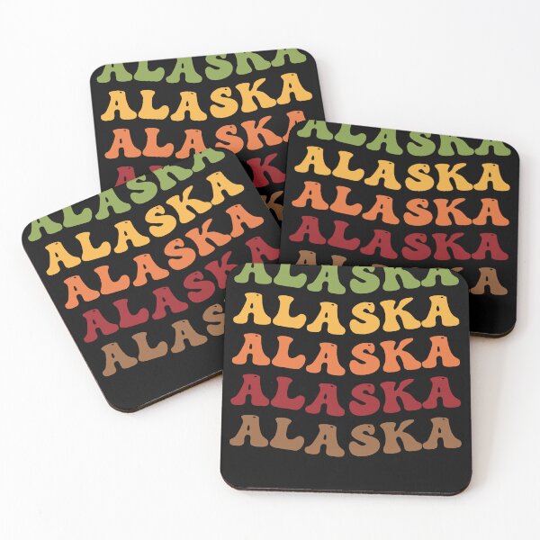 Item preview,  Alaska Retro Vintage Groovy Wavy Text Classic designed and sold by CoolCreative.