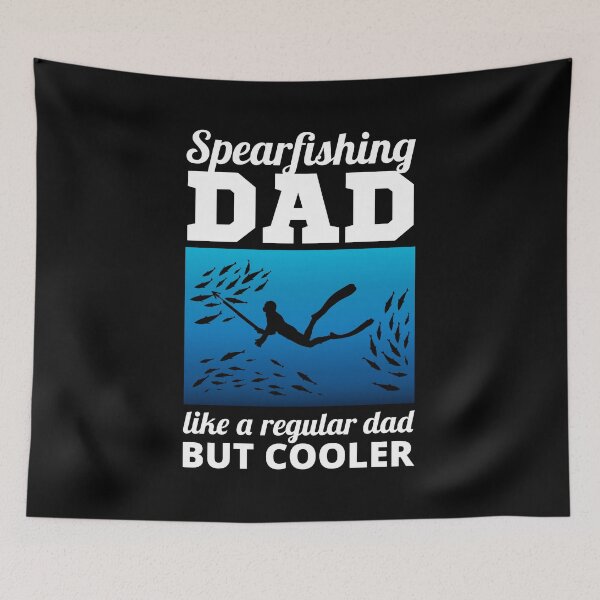 Item preview, Spearfishing Underwater Fishing Dad Fathers day designed and sold by TastefulTees.
