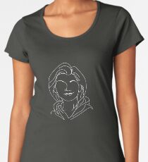 Thirteenth Doctor - Jodie Whittaker (White) Women's Premium T-Shirt