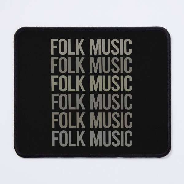 Item preview, Gray Text Art Folk Music designed and sold by TartSpiderWeb.