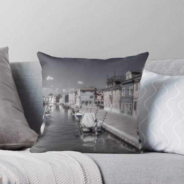 Aperçu de l'œuvre Cityscape with canal créée et vendue par Roberto Pagani.