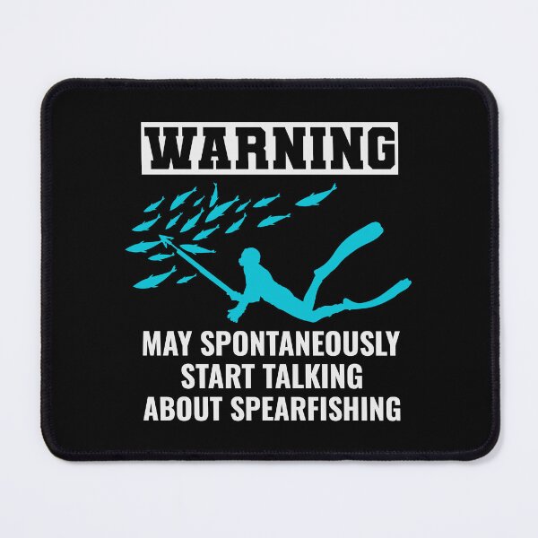 Item preview, Spearfishing Spearfisher Spearfisherman Fishing designed and sold by TastefulTees.