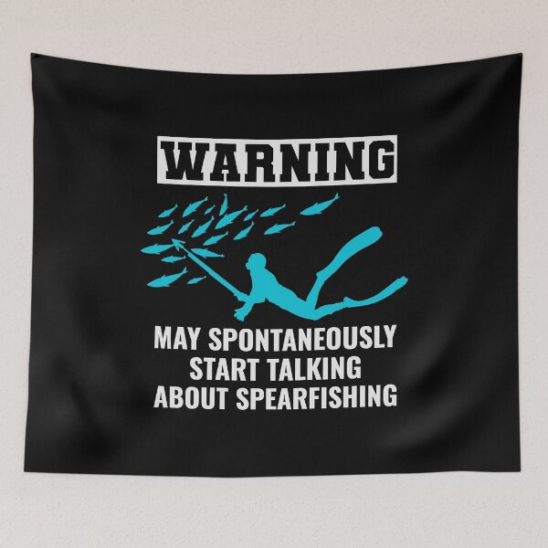 Item preview, Spearfishing Spearfisher Spearfisherman Fishing designed and sold by TastefulTees.