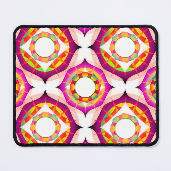 Item preview, Colorful Morrocan inspired repeating tile pattern  designed and sold by ditzy-designs.