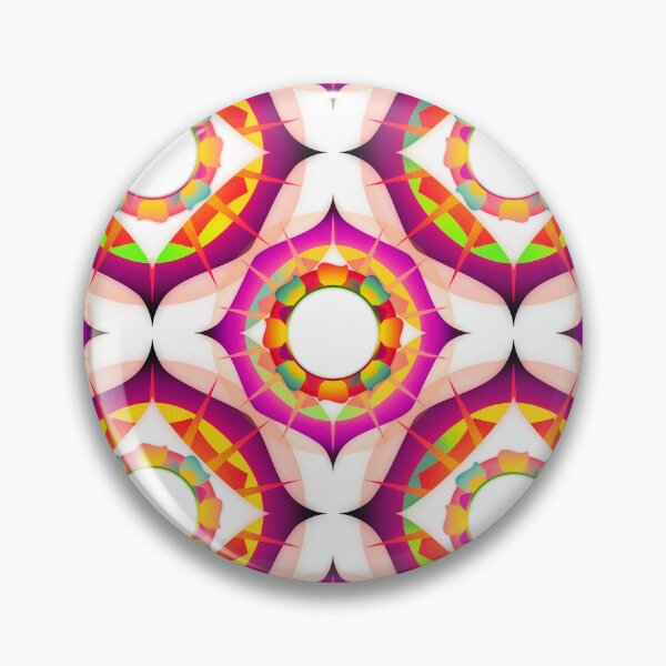 Item preview, Colorful Morrocan inspired repeating tile pattern  designed and sold by Wonder & Whimsy.