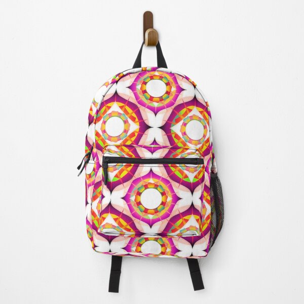 Item preview, Colorful Morrocan inspired repeating tile pattern designed and sold by Wonder & Whimsy.