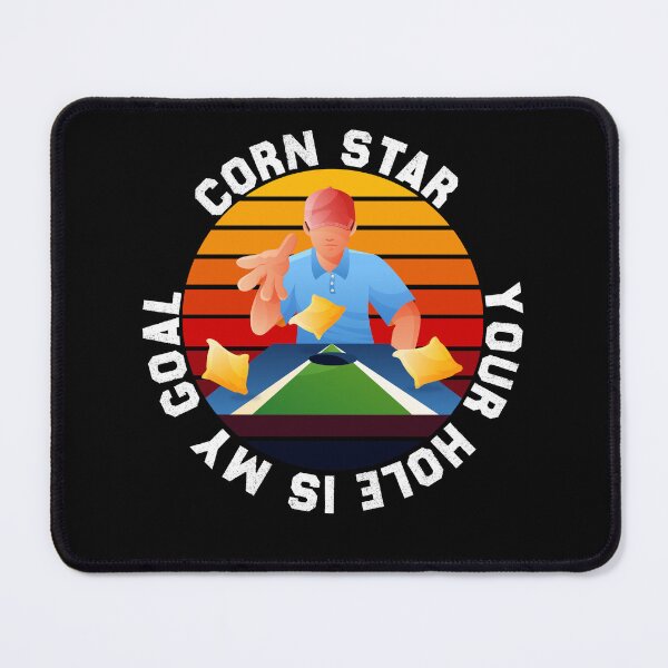Item preview, fun games Team Cornhole Player Corn Star Your Hole Is My Goal designed and sold by Mac Store.