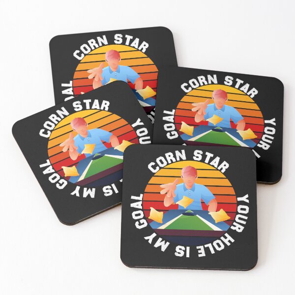 Item preview, fun games Team Cornhole Player Corn Star Your Hole Is My Goal designed and sold by Mac Store.