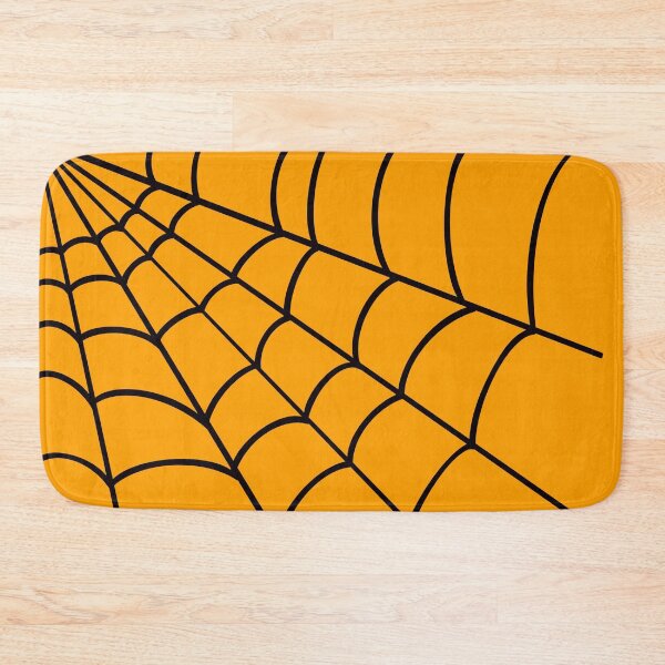 Artikelvorschau, Ecke Spinnennetz, orangefarbener Hintergrund entworfen und verkauft von AutumnJude Rowan.