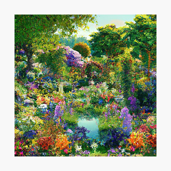 Item preview, Jardin fleuri de Klimt designed and sold by maniacfitness.