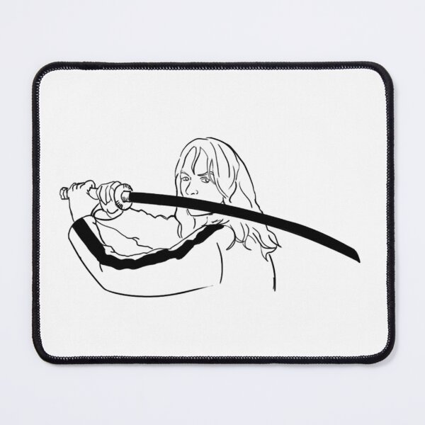 Aperçu de l'œuvre BÉATRIX KIDDO DE KILL BILL DE TARANTINO créée et vendue par lolode.