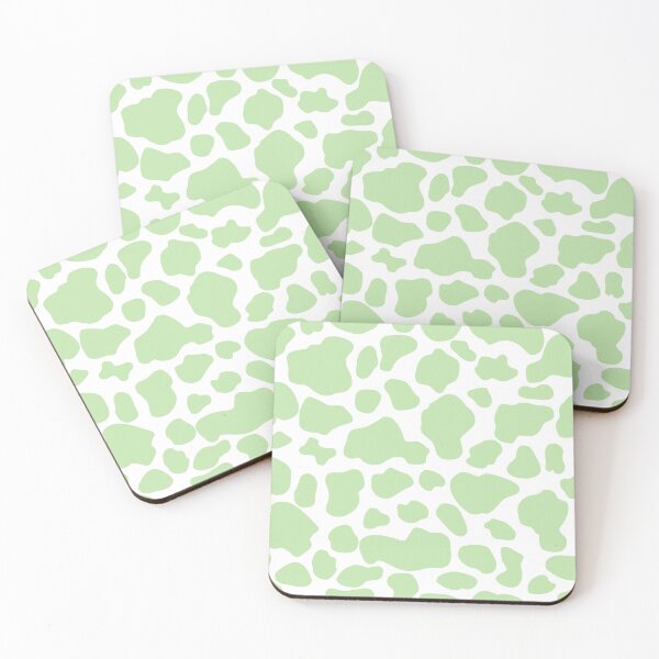 Item preview, Pastel Green Cow Print designed and sold by Bookish Lovers.