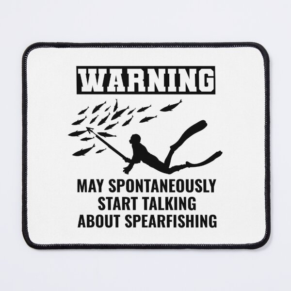 Item preview, Spearfishing Spearfisher Spearfisherman Fishing designed and sold by TastefulTees.