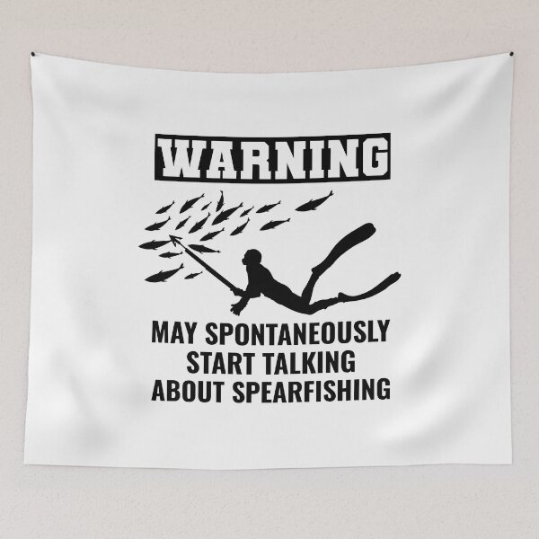 Item preview, Spearfishing Spearfisher Spearfisherman Fishing designed and sold by TastefulTees.