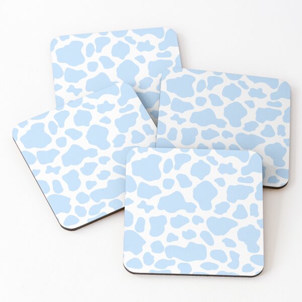 Item preview, Pastel Blue Cow Print designed and sold by Bookish Lovers.