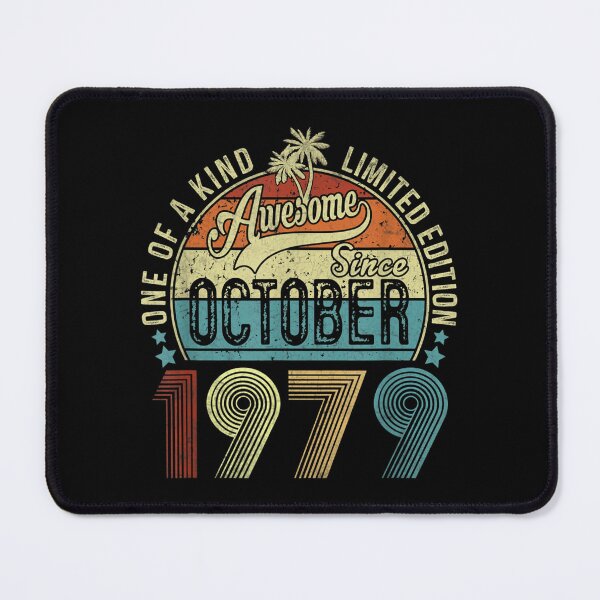 Item preview, Vintage October 1979 Limited Edition 43th Birthday Gifts designed and sold by Jackwidforss.