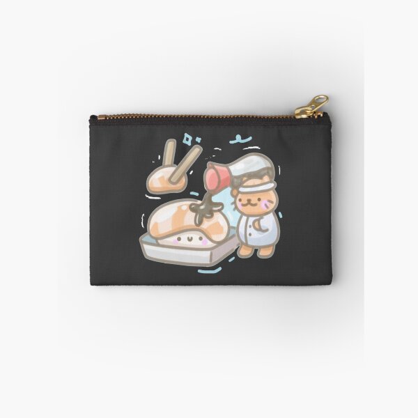 Item preview, gato preparando sushi designed and sold by CarolinHamm.