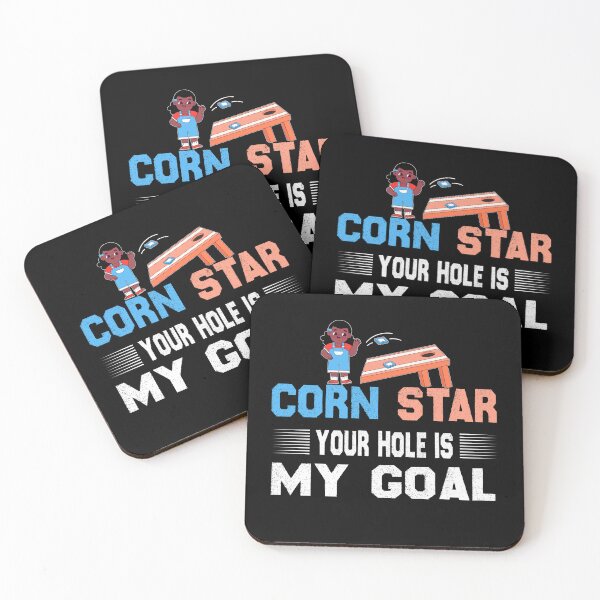 Item preview, fun games Team Cornhole Player Corn Star Your Hole Is My Goal designed and sold by Mac Store.