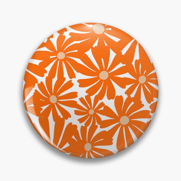 Item preview, Copy of Mod Orange, Yellow and Blue Flowers designed and sold by meggydesigns.