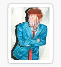 gerard way drip portrait Sticker