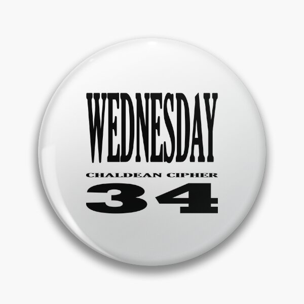 Item preview, Wednesday designed and sold by Scrambledwords.