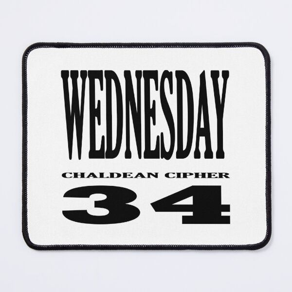 Item preview, Wednesday designed and sold by Scrambledwords.