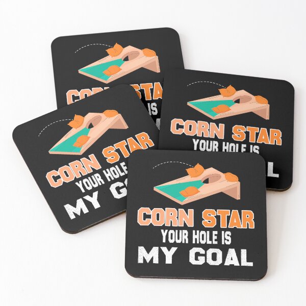 Item preview, fun games Team Cornhole Player Corn Star Your Hole Is My Goal designed and sold by Mac Store.