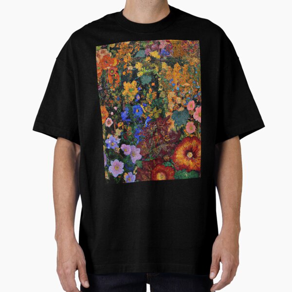 Aperçu de l'œuvre Jardin de fleurs Gustav Klimt créée et vendue par maniacfitness.