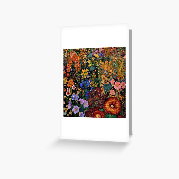 Item preview, Gustav Klimt Flower Garden designed and sold by maniacfitness.