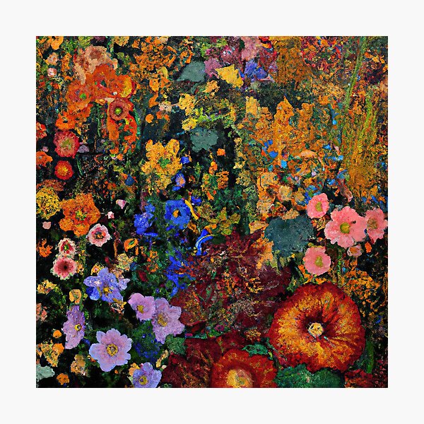 Item preview, Jardin de fleurs Gustav Klimt designed and sold by maniacfitness.