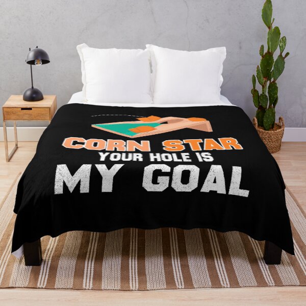 Item preview, fun games Team Cornhole Player Corn Star Your Hole Is My Goal designed and sold by Mac Store.