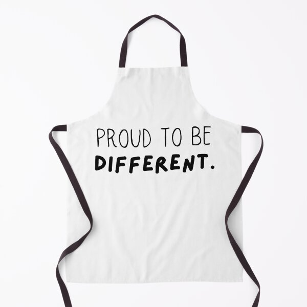 Item preview, Proud To Be Different. Typography. Handwritten Black Text. Capitals designed and sold by JellyBeenzz.