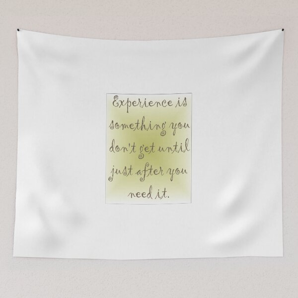 Item preview, Experience is something designed and sold by Ian McKenzie.