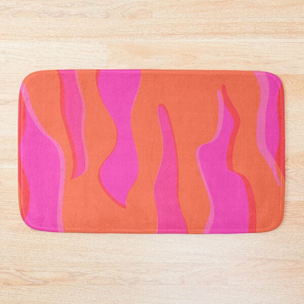 Item preview,  Zebra Print Pink and Orange Zebra Stripes Wild Animal Print Preppy Decor Modern Zebra Pattern designed and sold by theprintedclub.