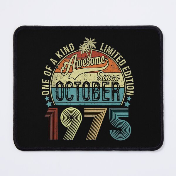 Item preview, Vintage October 1975 Limited Edition 47th Birthday Gifts designed and sold by Axelhellquis.