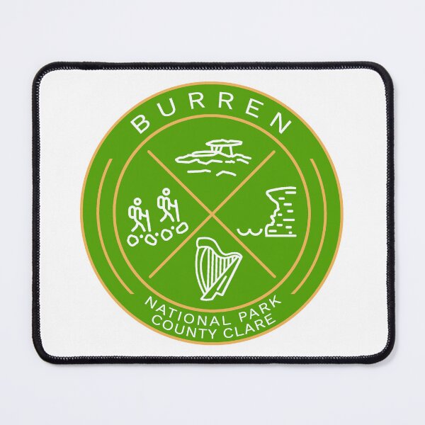 Item preview, Burren National Park Ireland Heraldic Logo designed and sold by VanyaKar.