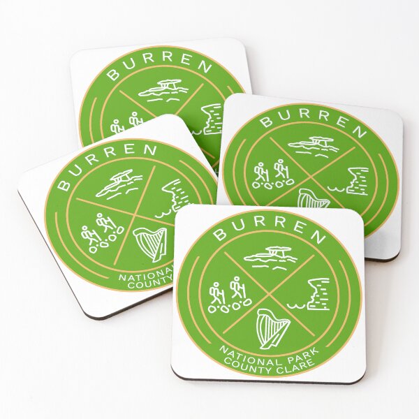 Item preview, Burren National Park Ireland Heraldic Logo designed and sold by VanyaKar.