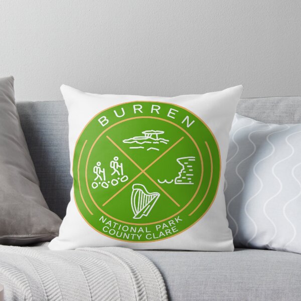 Item preview, Burren National Park Ireland Heraldic Logo designed and sold by VanyaKar.
