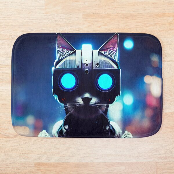 Item preview, Cyberpunk Cat designed and sold by lematworks.