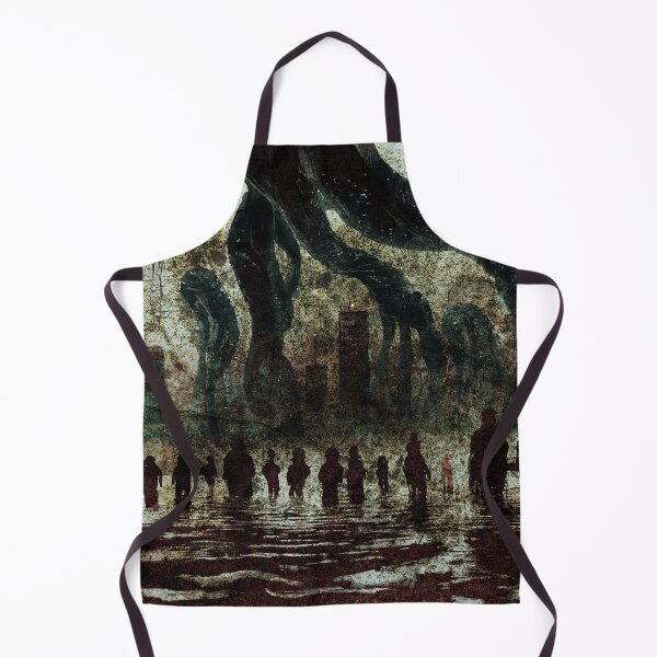 Item preview, Different groups of people starring at a tentacled alien invasion. designed and sold by Bespired.